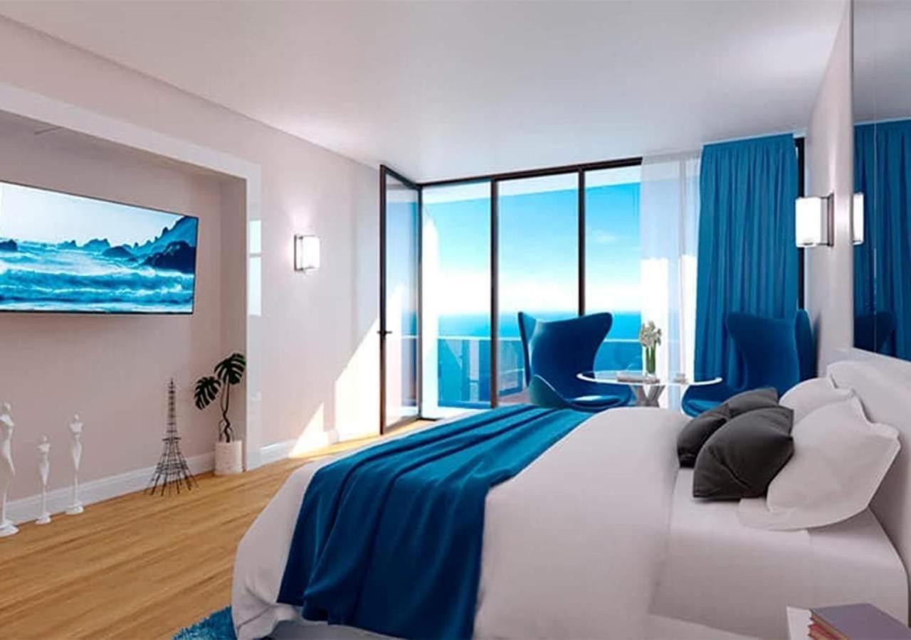 Delux Sea View Aparthotel In Orbi City Batumi Exteriör bild
