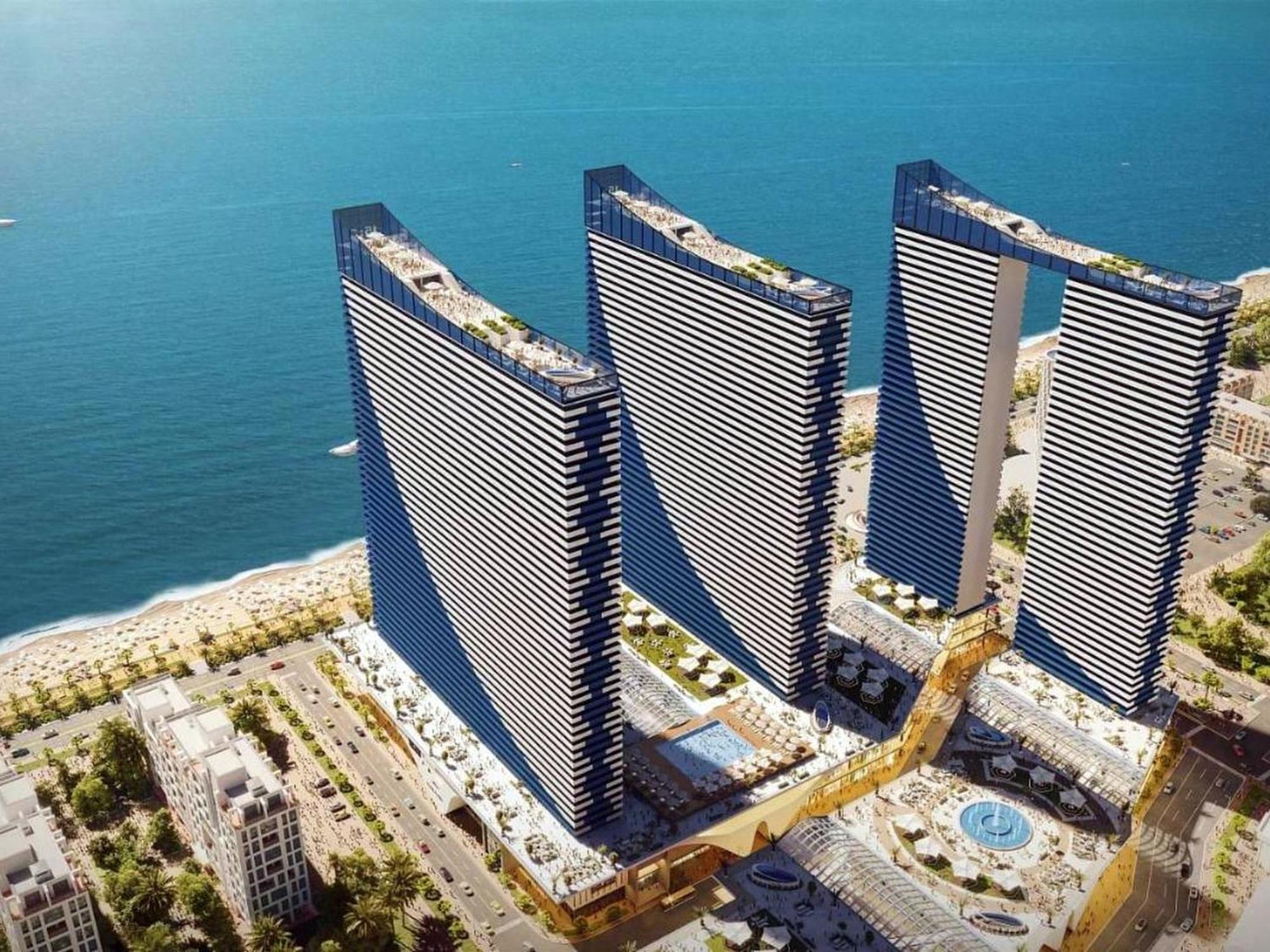 Delux Sea View Aparthotel In Orbi City Batumi Exteriör bild